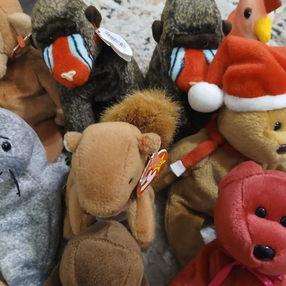 Lot Of 30 Ty Beanie Babies All New With Tags